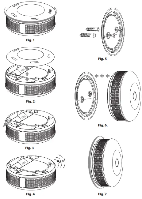 FIBARO FGBHCD-001 Carbon Monoxide Detector and Temperature Sensor - 5