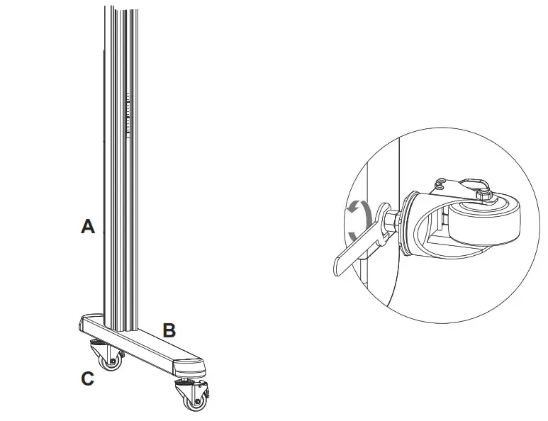 HAGOR 5803 HA VWT 2x2 Portrait - Scope of delivery 5