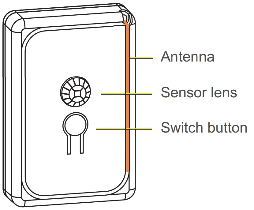 echoflex ERUSB C Cubicle Sensor