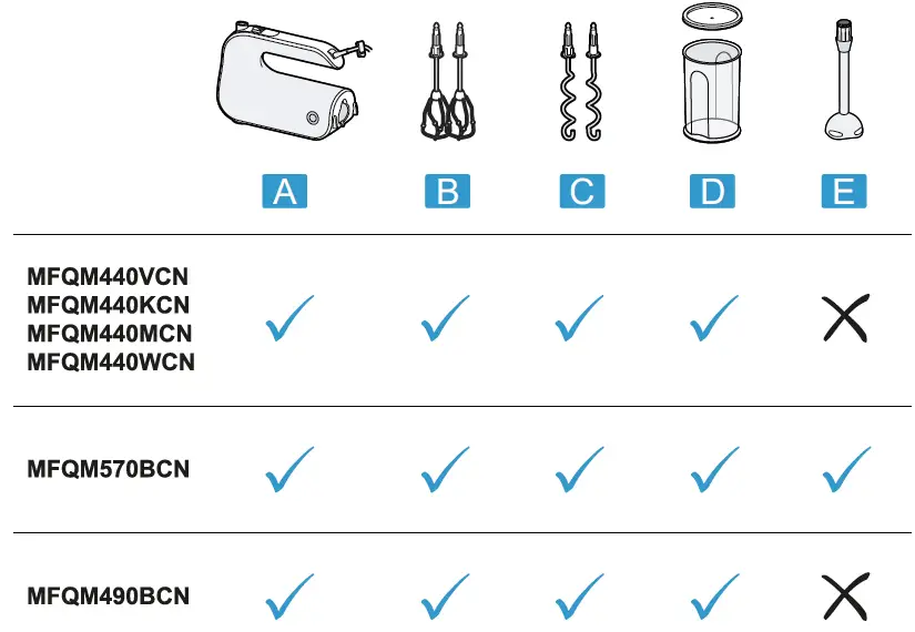 BOSCH MFQM...CN Styline-HomeProfessional Hand Mixer 01