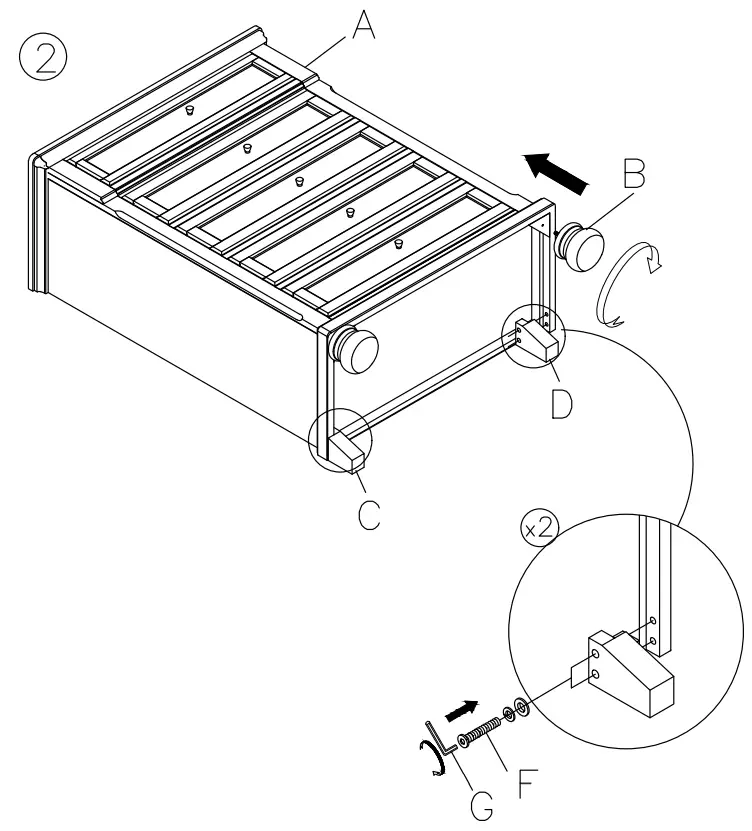 ASHLEY B733-45 Lettner 5 Drawer Youth Chest of Drawers - Fig 3