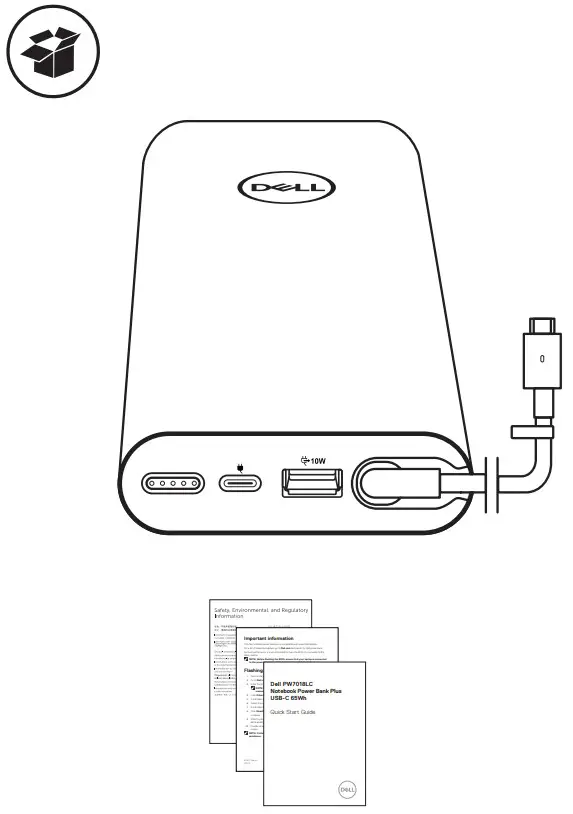 DELL Notebook Power Bank Plus USB-C 65Wh PW7018LC - pic