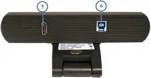 Pro USB 3.0 EPTZ Camera - Rear View