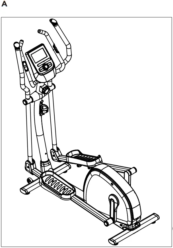 TUNTURI C20 Cross Trainer - fig 1
