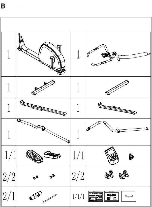TUNTURI C20 Cross Trainer - fig 2