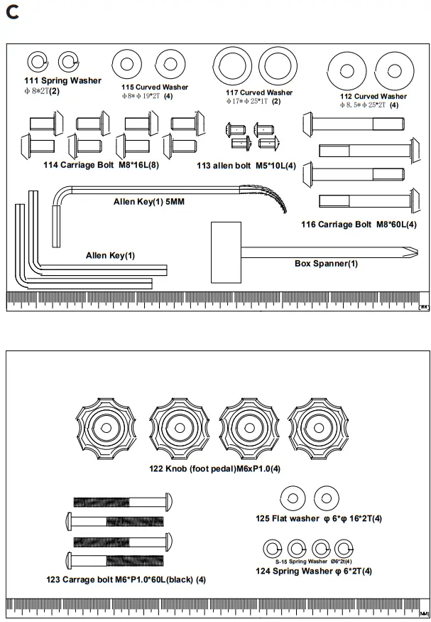 TUNTURI C20 Cross Trainer - fig 3