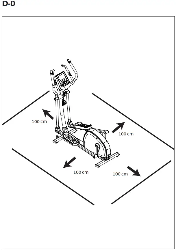 TUNTURI C20 Cross Trainer - fig 4