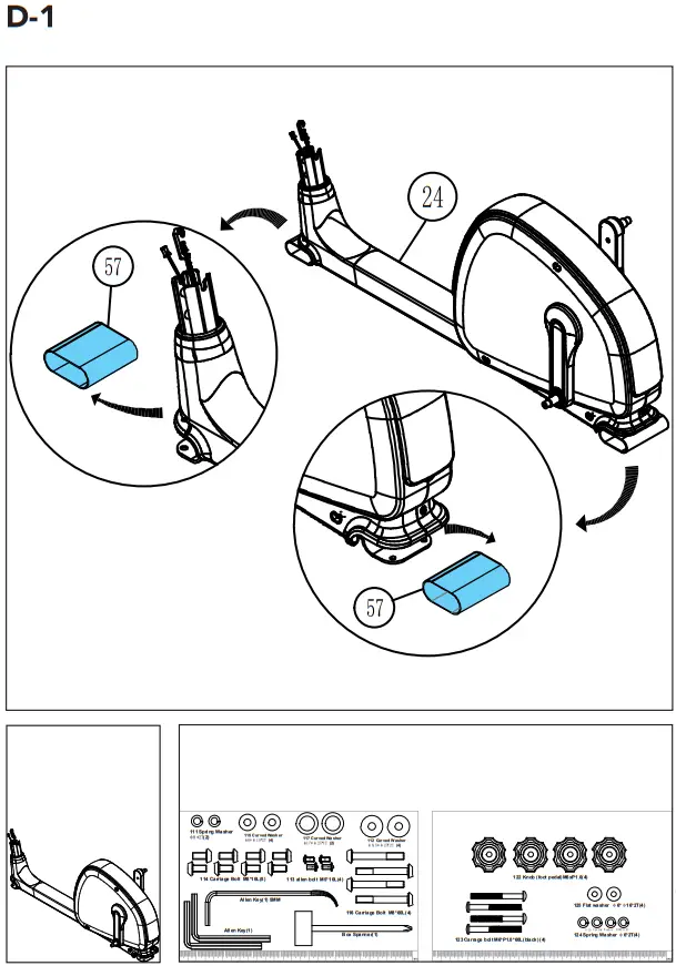 TUNTURI C20 Cross Trainer - fig 5