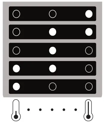 IKEA 104 999 18 HUTTRA Under Counter Fridge - Controls 1