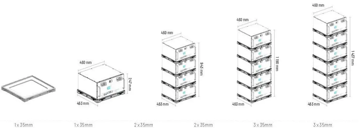 Freedom WON eTower Lithium Iron Phosphate Battery Modules - Tower2
