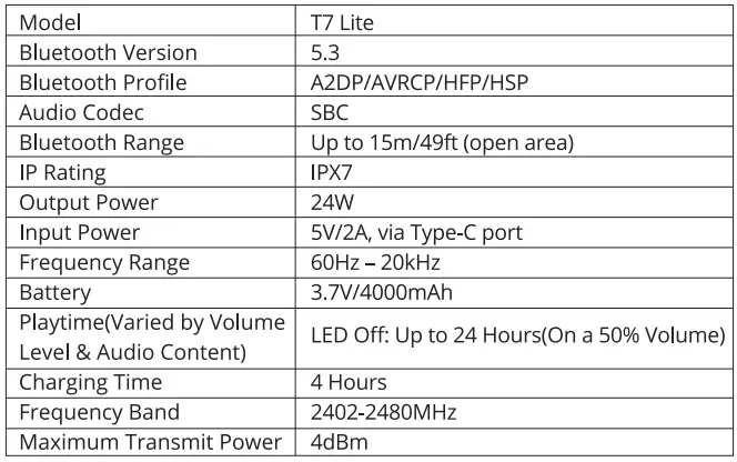 Tronsmart-T7-Lite-Portable-Outdoor-Speaker-FIG-3
