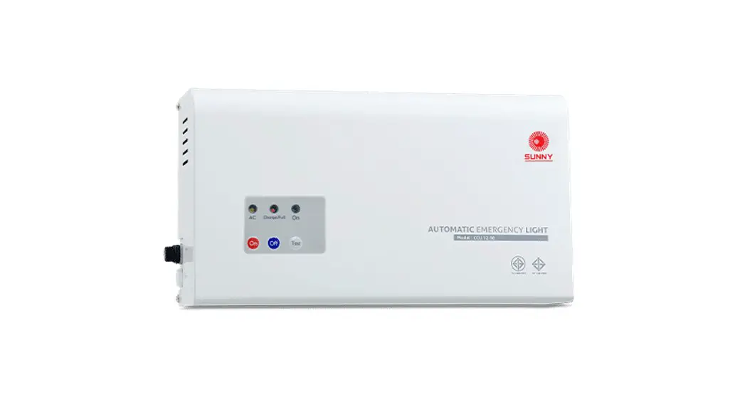 Sunny Ccu12v-30 Series Central Battery Control Unit User Manual Sunny Ccu12v-30 Series Central Battery Control Unit User Manual