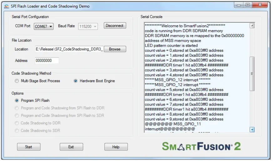 Microsemi-SmartFusion2-SoC-FPGA-Code-Shadowing-from-SPI-Flash-to-DDR-Memory-18