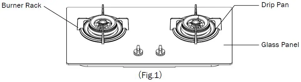 GERMAN-GP13-Series-Built-In-Gas-Cooking-Range-fig 7