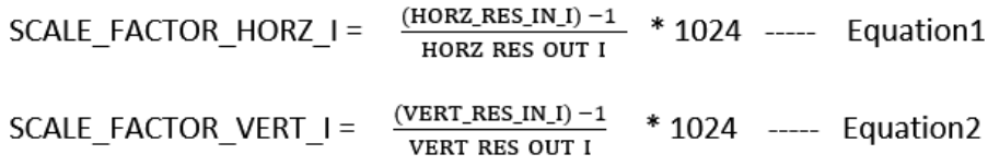 Microsemi UG0932 Image Scaler