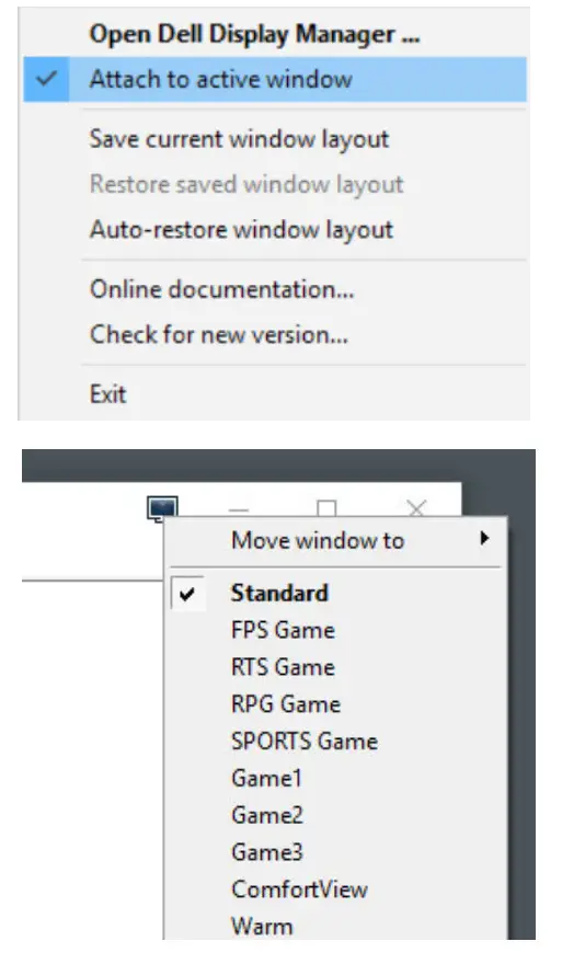 DELL 27 Gaming Monitor S2721DGF- Active Window