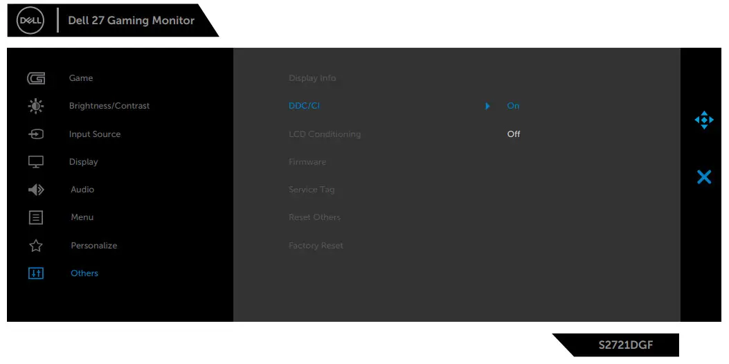 DELL 27 Gaming Monitor S2721DGF- Dell Display