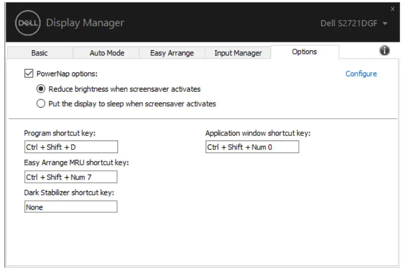 DELL 27 Gaming Monitor S2721DGF- Game3 preset