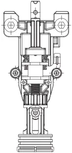 SENCO F-35XP - Front Plate Assembly 2