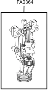 SENCO F-35XP - Major Assemblies - FA0364