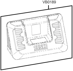 SENCO F-35XP - Major Assemblies - VB0189