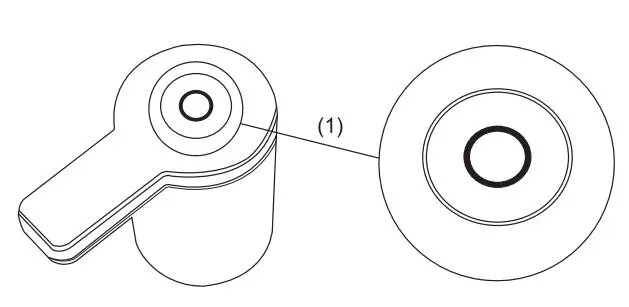UMUZI UZ-PC-ADP01 Touchless Dispenser For Liquid Soap and Hand Gel - Powering the device ON OFF