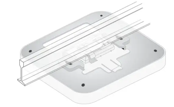 NETGEAR WAX214 WiFi 6 AX1800 Dual Band PoE Access Point-T-bar 2