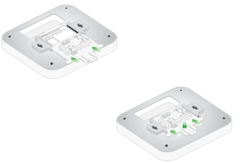 NETGEAR WAX214 WiFi 6 AX1800 Dual Band PoE Access Point- T-bar