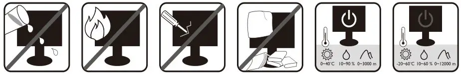 BENQ G Series LCD Monitor - Power Safety