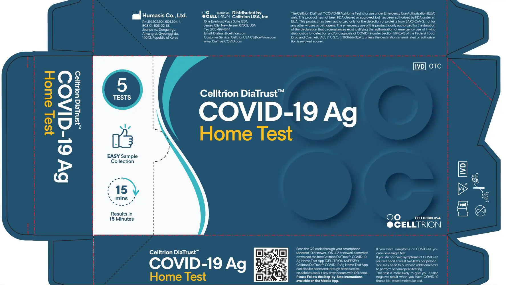 Celltrion DiaTrust COVID-19 Ag Rapid Test Instructions - Test 5