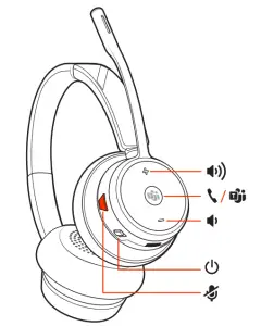 poly Savi 7310 Office for Computer and Desk Phone Headse - FIGURE 2