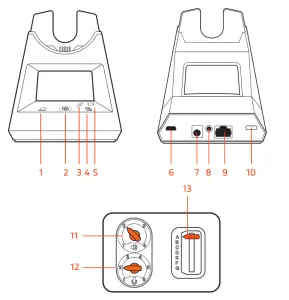 poly Savi 7310 Office for Computer and Desk Phone Headse - FIGURE 3