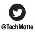 TECHmatte Macbook Pro Air 13.3 Carry Case User Guide - Twitter Logo