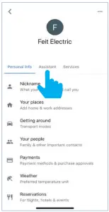 Connecting to Google Home