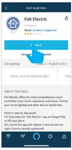 Connecting to Alexa