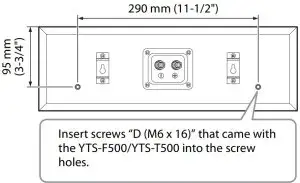 Wall-mounting the speakers