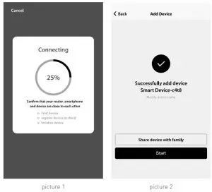 SSLUCE 5MP IP20 Wi-Fi Smart Led Strip Light - Network connection process