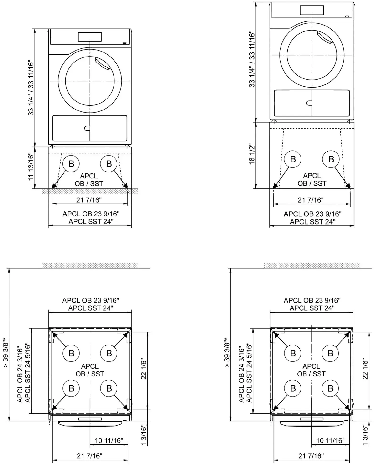 Miele PDR 908 HP Heat-Pump Dryer - Installation 2
