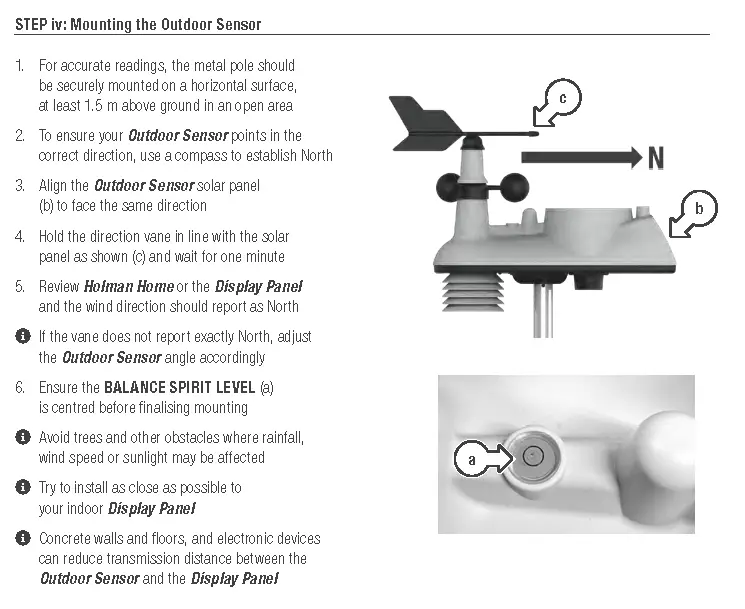 Connecting to Holman Home