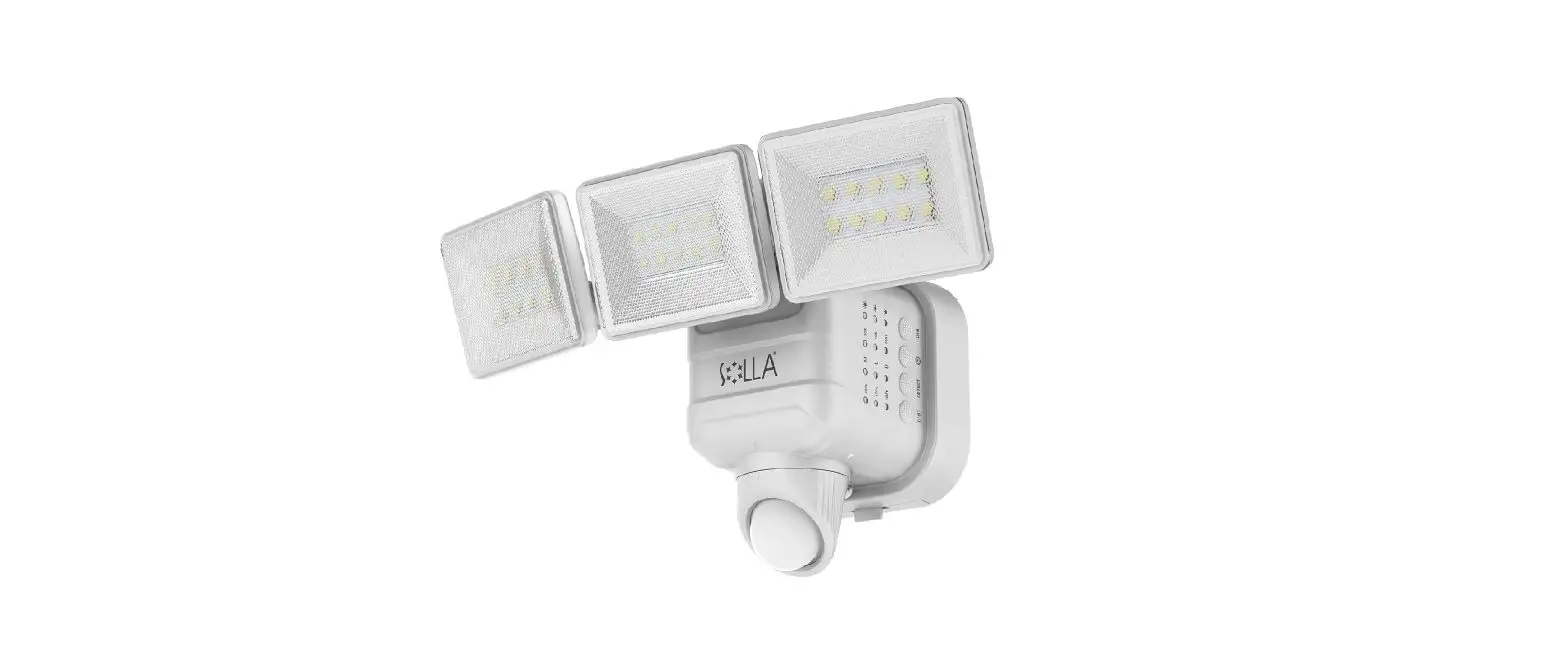 Solla 5000lm Motion Sensor Light Outdoor User Manual