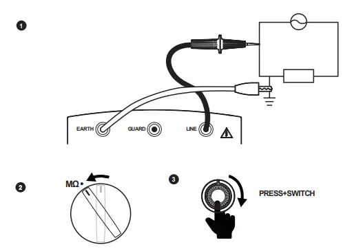 MASTECH MS5202 High Voltage Insulation Tester fig4