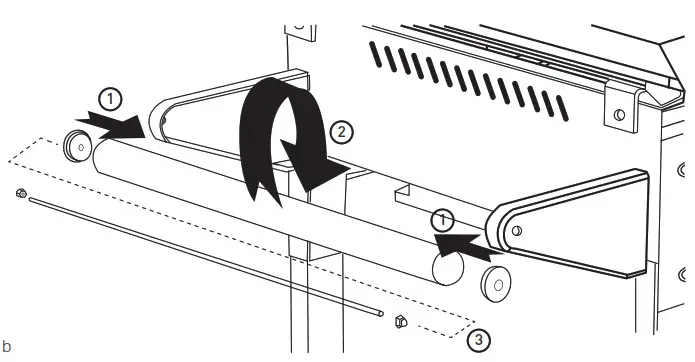 The legs are folded on the 6 b