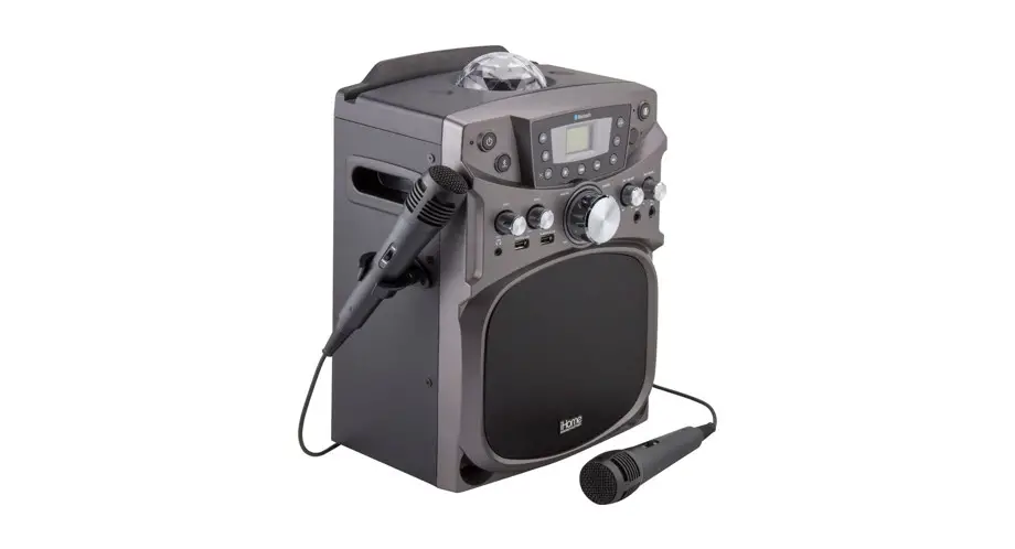 Ihome Isf-36 Bluetooth Digital Karaoke With Party Lights User Manual
