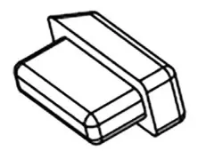 ETA139090010 Fridge - Rubber blocks 1