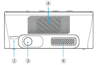 Innodesign S100 Portable Beam Projector - Product Functions 3