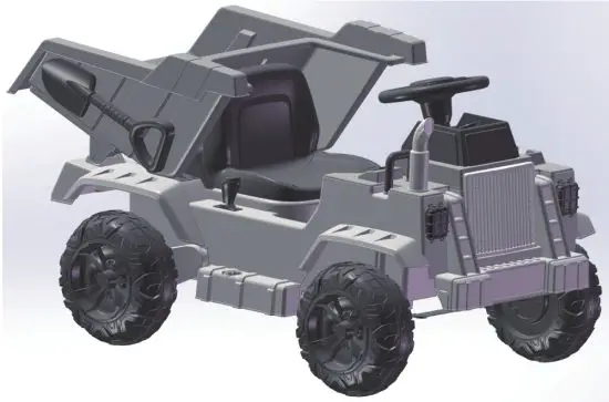 GYMAX GYM05243 Kids Ride On Dump Truck - kids Ride On Dump Truck