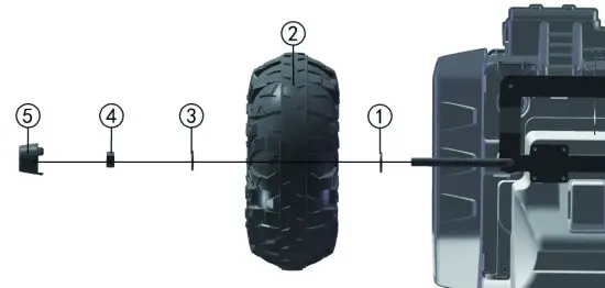 GYMAX GYM05243 Kids Ride On Dump Truck - picture