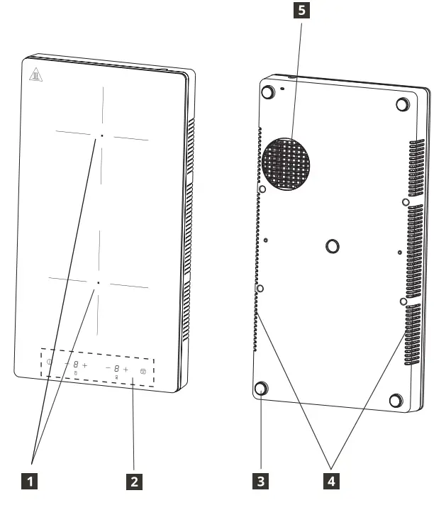IKEA 70493503 TILLREDA Portable Induction Hob - description