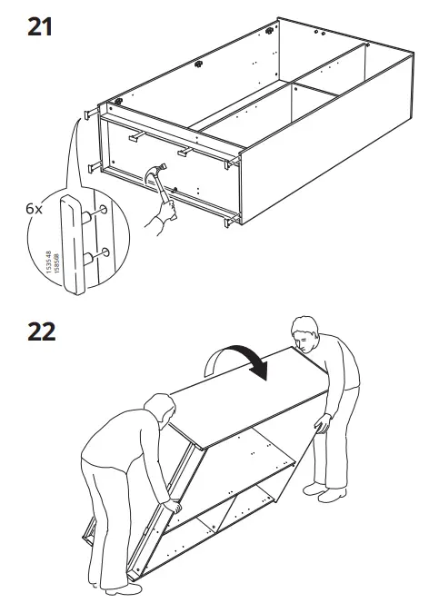 IKEA 404.079.22 BRIMNES Wardrobe with 3 Doors 16