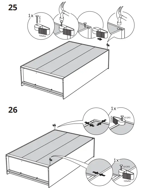 IKEA 404.079.22 BRIMNES Wardrobe with 3 Doors 18